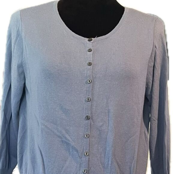 Adorawool women’s size medium, silk blend button up cardigan/sweater - Picture 2 of 7